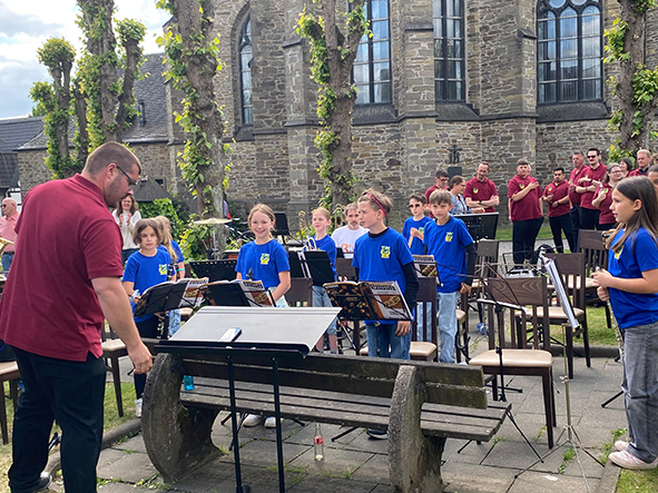 Konzert 25 Blserklasse