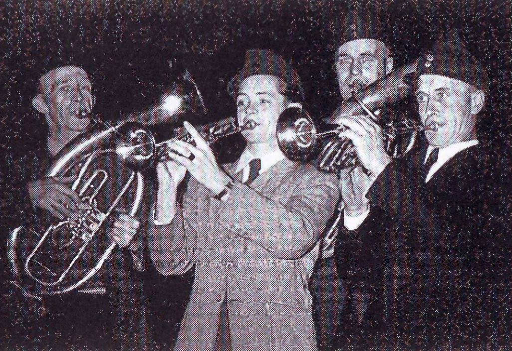 Jägerwecken zum Hubertustag 1954